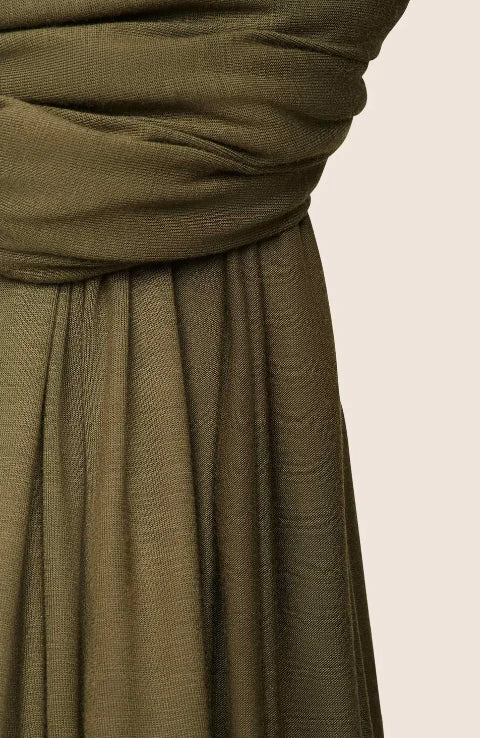 Jersey Hijabs for Sale - Jersey Hijab - Dark Olive