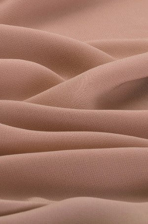 Rosewood Color Hijab - Luxury Chiffon Hijab | Hia Hijab