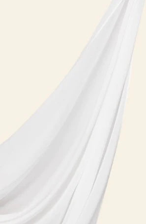White jersey hijab for everyday modest fashion – soft and stretchy - Hia Hijab Australia